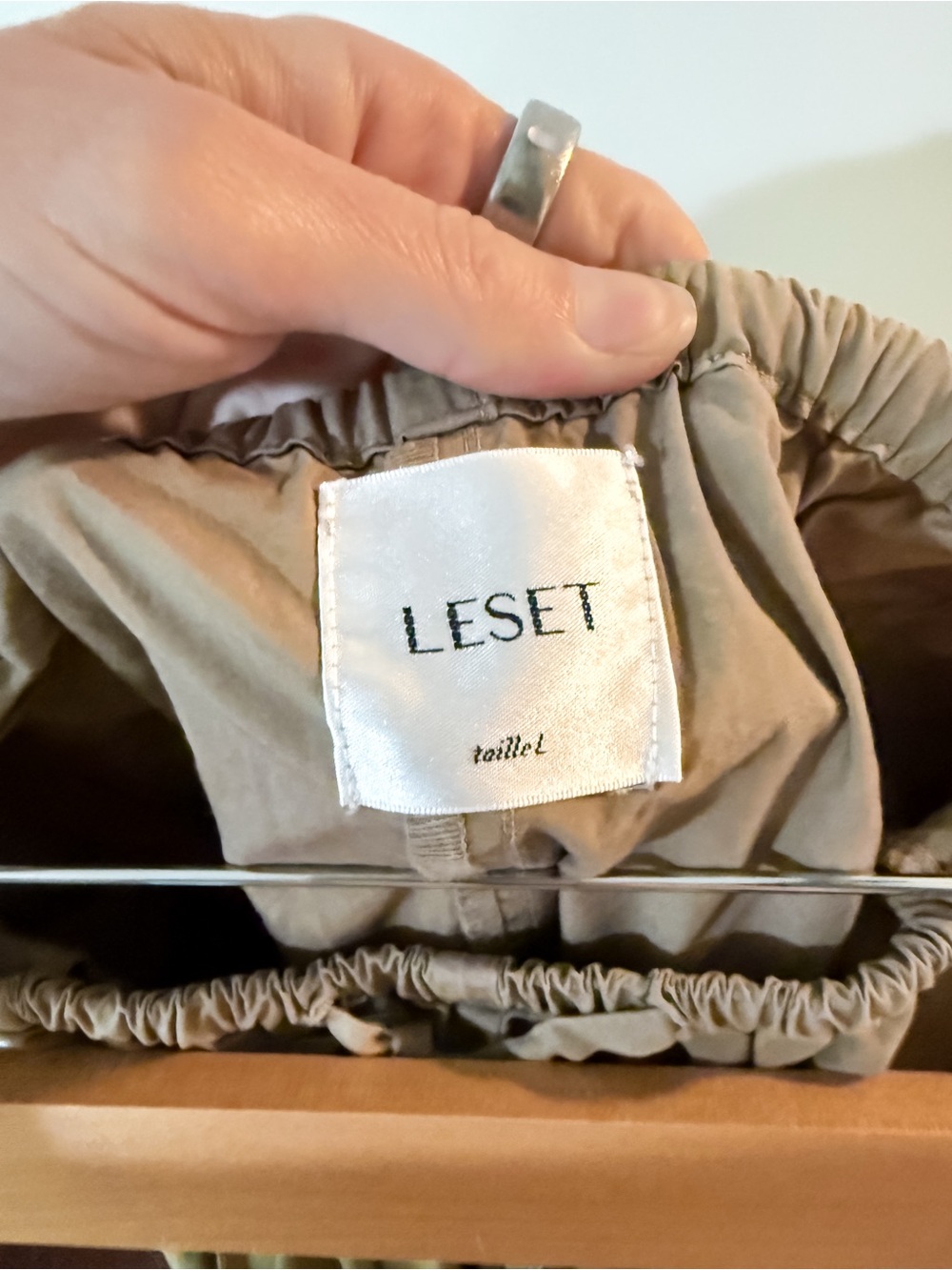 Leset Kyoto Carpenter Pants Birch Brown Size Large - Picture 3 of 7